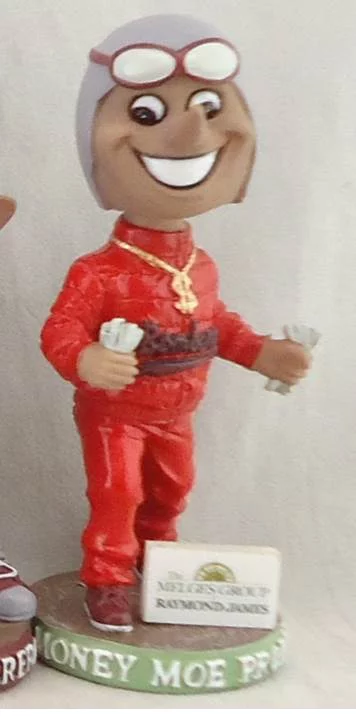 moe money mo problems bobblehead - battle creek bombers - northwoods league