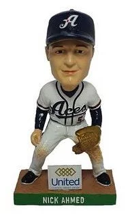 nick ahmed bobblehead - reno aces - arizona diamondbacks