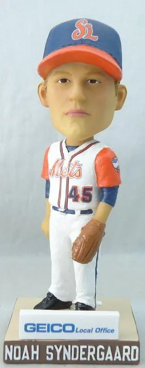 noah syndergaard bobblehead - st lucie mets - new york mets