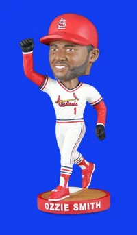 ozzie smith bobblehead - memphis redbirds - st louis cardinals