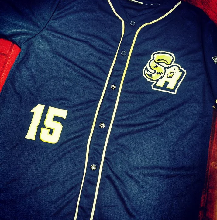 replica alternate jersey - san antonio missions - san diego padres