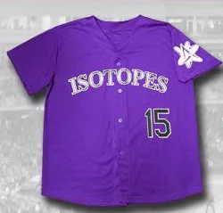 replica jersey - albuquerque isotopes - colorado rockies