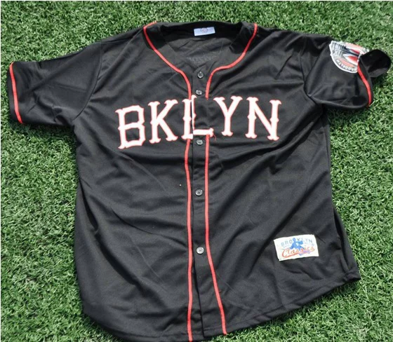 replica jersey black and red - brooklyn cyclones - new york mets