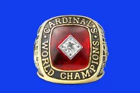 replica ring 1982 st louis cardinals - memphis redbirds - st louis cardinals