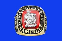 replica ring 1985 national league champions st louis cardinals - memphis redbirds - st louis cardinals
