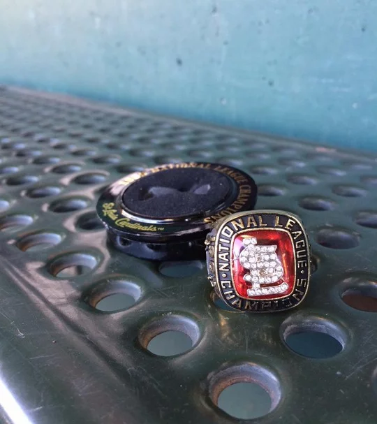 replica ring - springfield cardinals - st louis cardinals