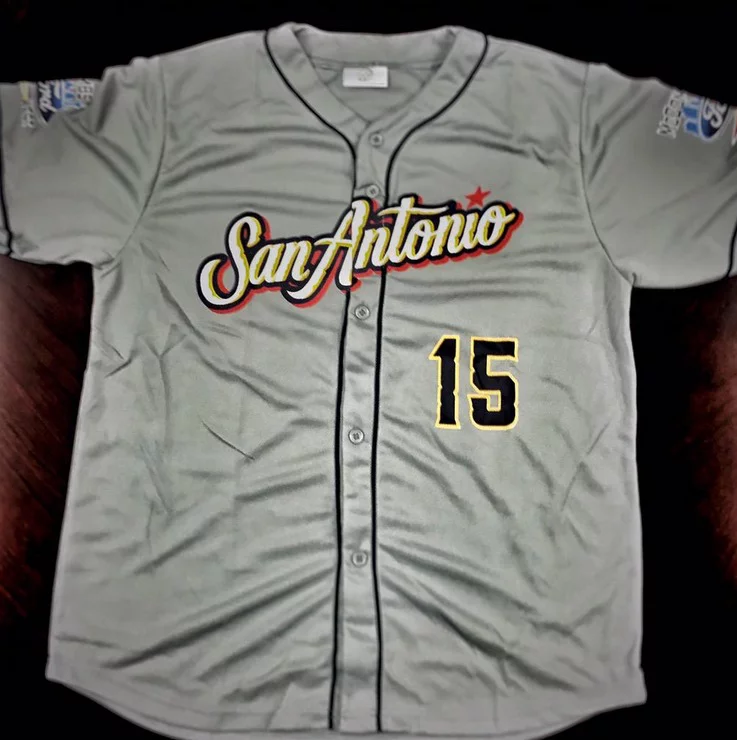 replica road jersey - san antonio missions - san diego padres