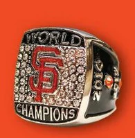 river cats sf giants replica ring - san francisco giants