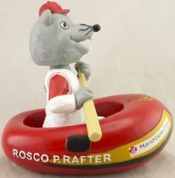 rosco rafting bobblehead - wisconsin rapid rafters