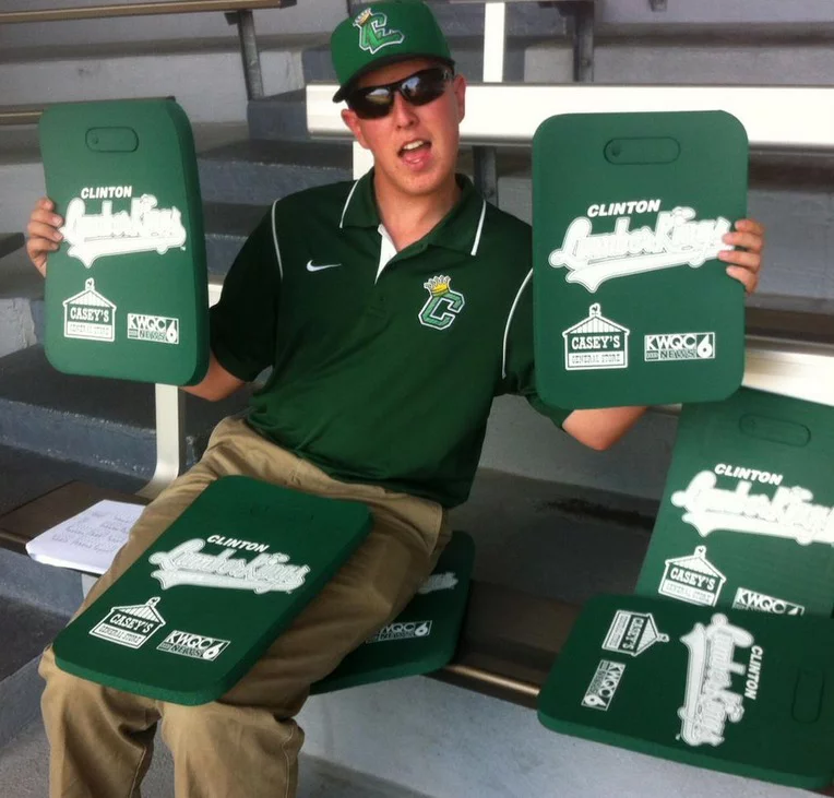 seat cushion - clinton lumberkings - seattle mariners