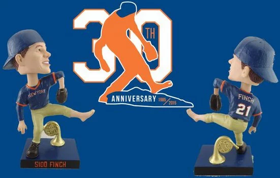 sidd finch bobblehead - brooklyn cyclones - new york mets (2)