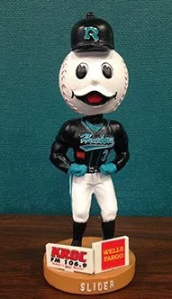 slider mascot bobblehead - Aug 2, 20215 - rochester honkers - northwoods league