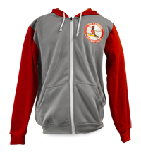 April 17, 2015 St Louis Cardinals vs. Cincinnati Reds Adult Zip-Up