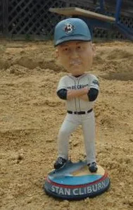 stan cliburn bobblehead - sm bluecrabs - atlantic professional league