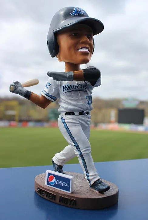 steven moya bobblehead - west michigan whitecaps - detroit tigers
