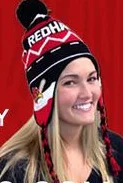 stocking knit hat - fargo moorehead redhawks - american association of professional baseball