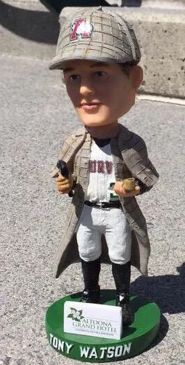 tony watson elementary bobblehead - altoona curve - pittsburgh pirates