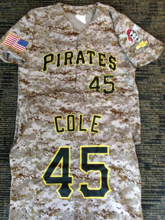 pittsburgh pirates military jersey