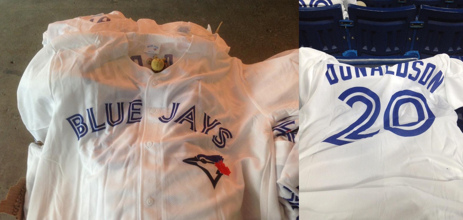 blue jays replica jersey giveaway