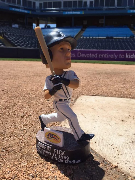 Robert Fick Bobblehead - West Michigan Whitecaps - Detroit Tigers