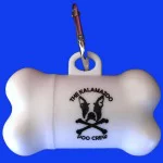 doggy bag dispenser - kalamazoo growlers - northwoods league