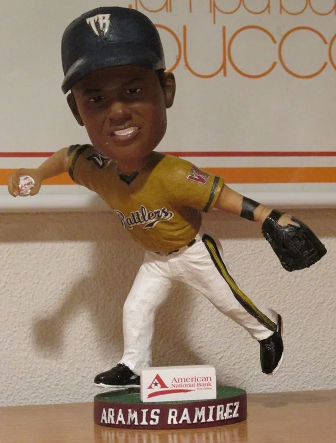 Aramis Ramirez Bobblehead - Wisconsin Timber Rattlers - Milwaukee Brewers