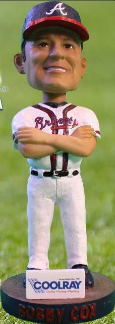 Bobby Cox Bobblehead - Gwinnette Braves - Atlanta Braves