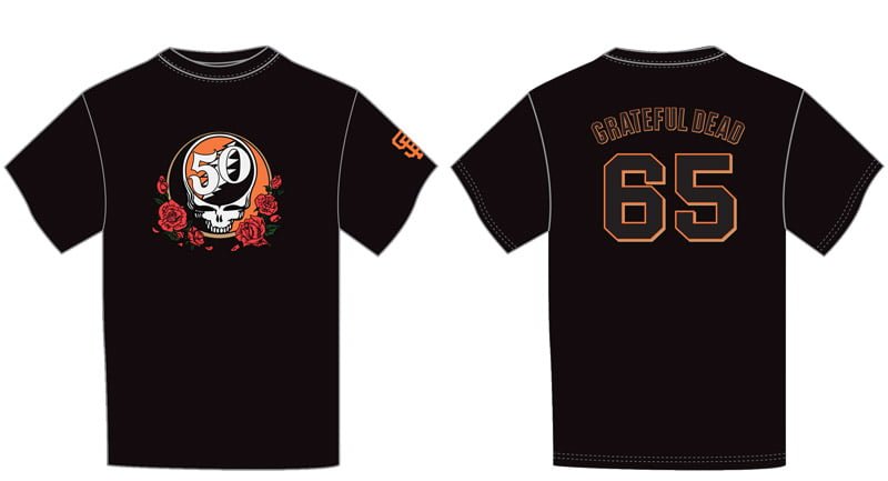 sf giants grateful dead shirt