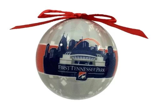 christmas ornament - nashville sounds - oakland athletics