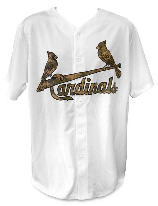 st louis cardinals camo jersey