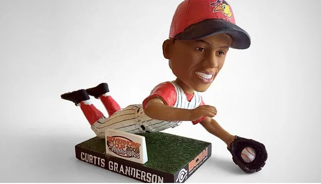 Curtis Granderson Bobblehead - Toledo Mudhens - Detroit Tigers