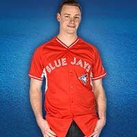 red replica blue jays jersey