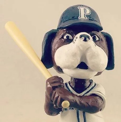 charlie the dog bobblehead - orem owlz - los angeles angels