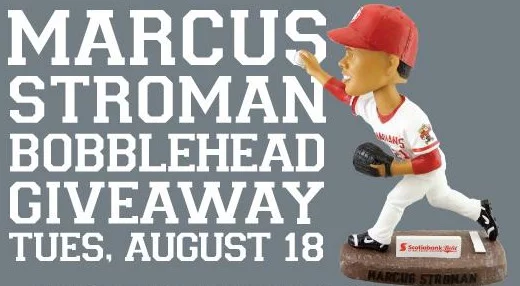 marcus stroman bobblehead - vancouver canadians - toronto blue jays