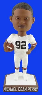 michael dean perry bobblehead - akron rubberducks - cleveland indians