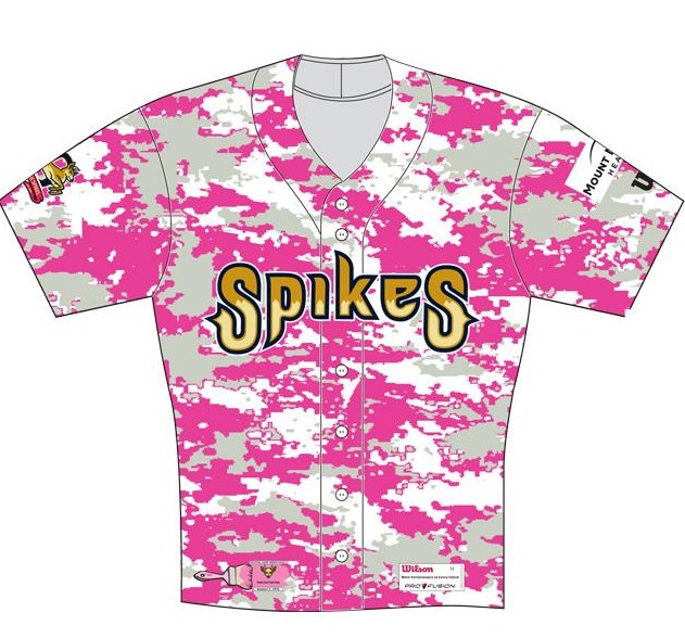 pink camo replica jersey - state college spikes - st louis cardinals