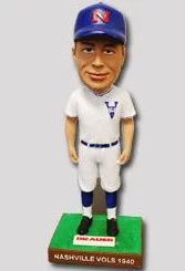 vols vintage bobblehead - nashville sounds - oakland athletics
