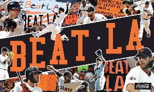 April 9, 2016 San Francisco Giants - Beat LA Flag - Stadium