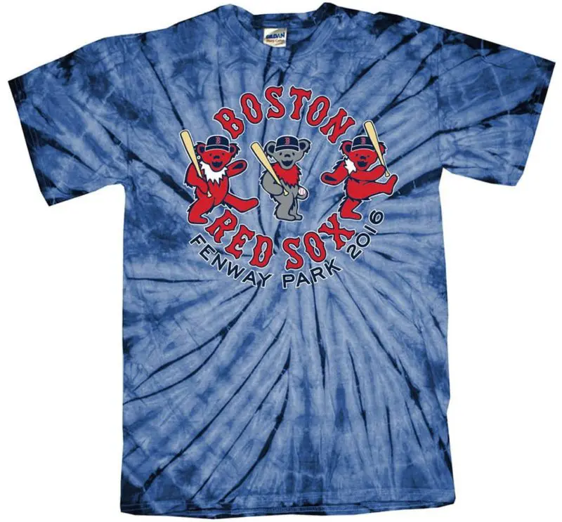 Boston Red Sox grateful_dead_shirt 4-28-2016