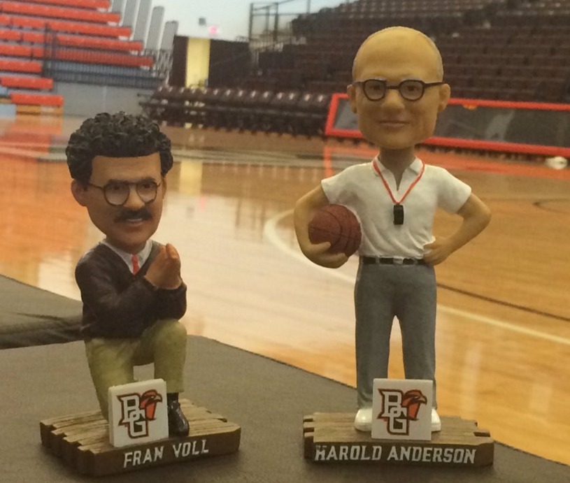 Frank Voll & Harold Anderson Bobbleheads - Bowling Green State University - 1-23-2016