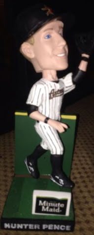 Hunter Pence Astros Wall Catch Bobblehead