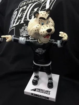 Ontario Reign Kingston Bobblehead 1-17-2016