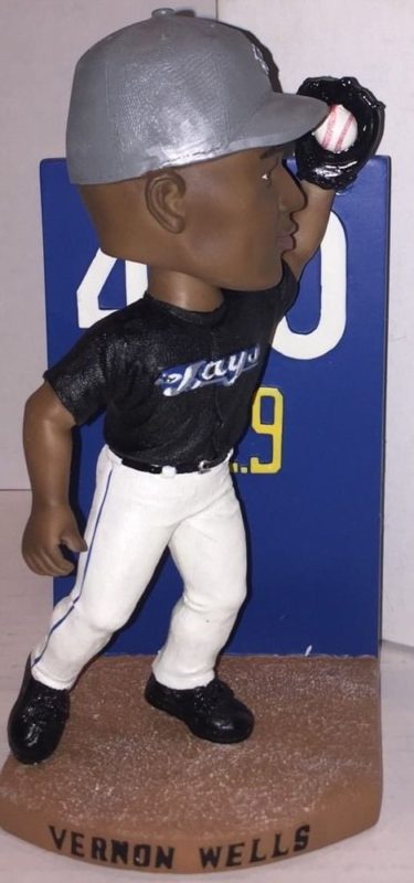 Vernon Wells Bobblehead Blue Jays