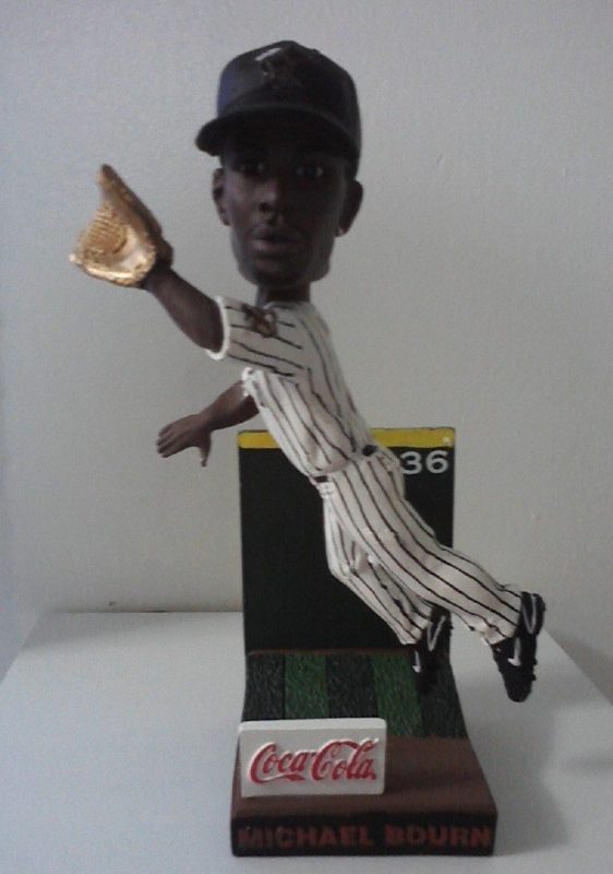 michael bourn wall catch Bobblehead Astros