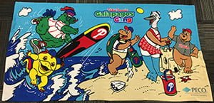 Philadelphia Phillies Galapagos Gang Beach Towel 7-19-2016