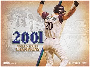 Arizona Diamondbacks Throwback Thursday Commemorative Poster 4-28-2016