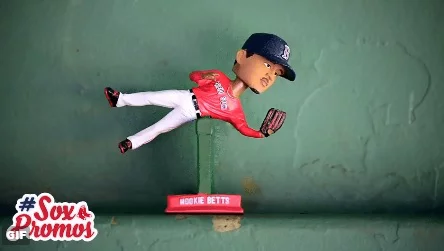 April 19, 2016 Boston Red Sox - Mookie Betts Bobblehead - Stadium