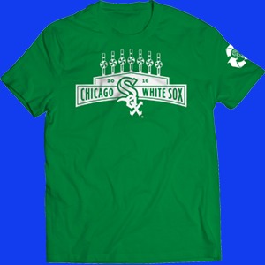 green white sox shirt