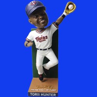 Minnesota Twin Torii Hunter HOF Bobblehead 7-16-2016