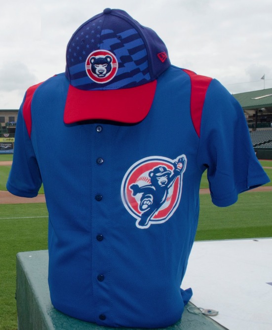 South Bend Cubs Authentic Home Pinstripe Jersey – Cubs Den Team Store